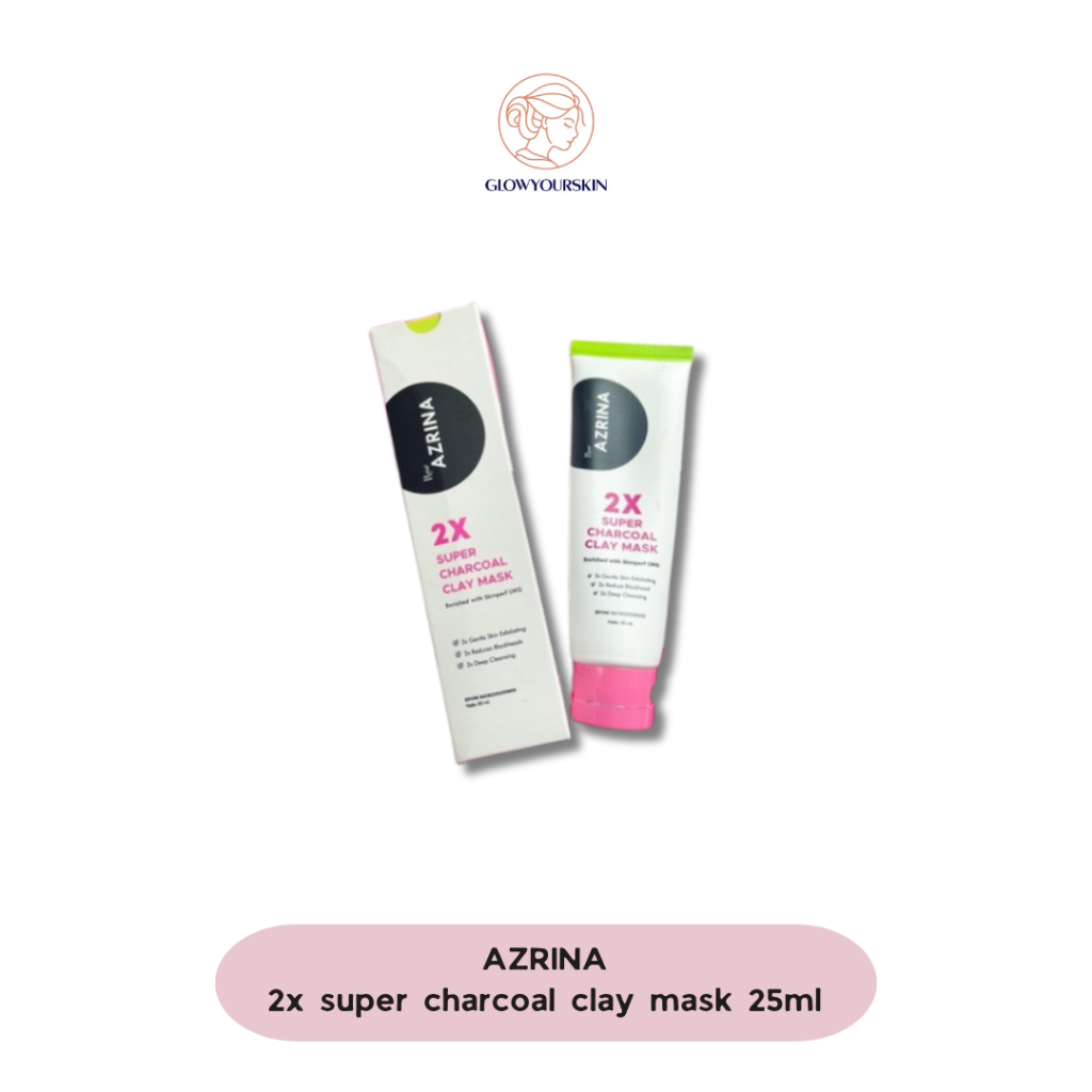 AZRINA 2X Super Charcoal Clay Mask 25ml