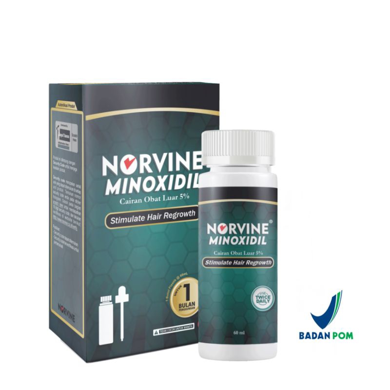 Penumbuh rambut norvine minoxidil 5% 60ml