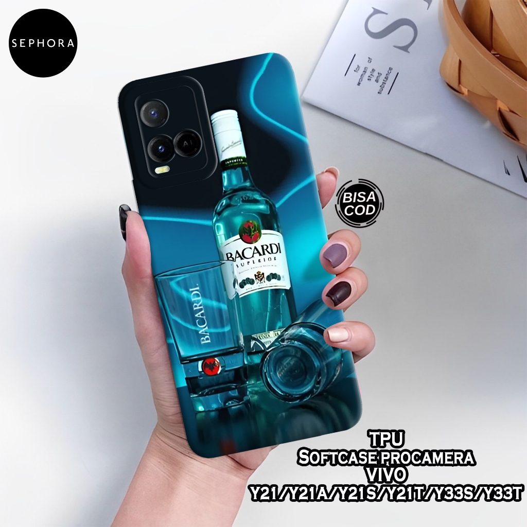 Case VIVO Y21/Y21A/Y21S/Y21T/Y33S/Y33T - Fashion Case Minuman - Softcase VIVO Y21/Y21A/Y21S/Y21T/Y33