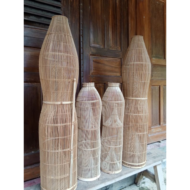 wuwu Bubu Alat perangkap ikan Besar T100cm  Kecil T50cm