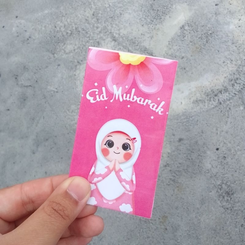 

Amplop Lebaran Idul Fitri Desain Pink Estetik