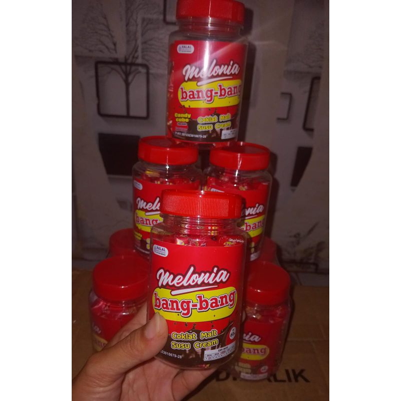 

permen bang-bang cube candy dari melonia isi 60 pcs