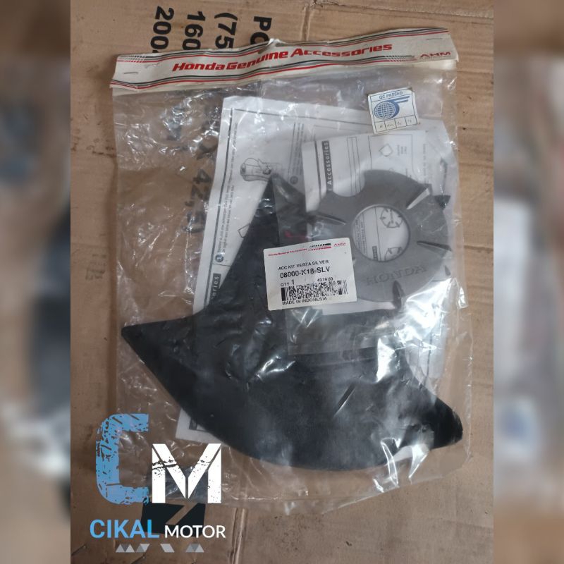 PAKET AKSESORIS HONDA VERZA 150 ORIGINAL 08000K18SLV