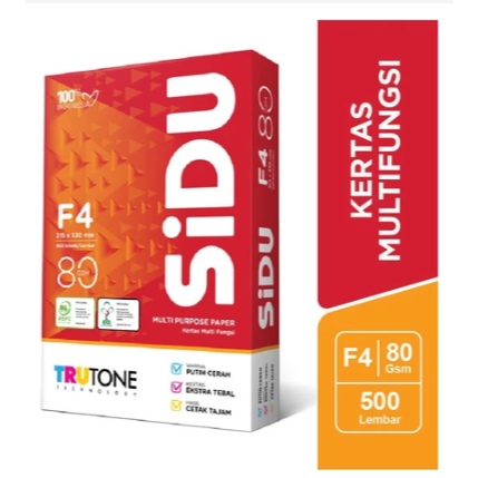 

Kertas HVS SIDU F4 80 GSM