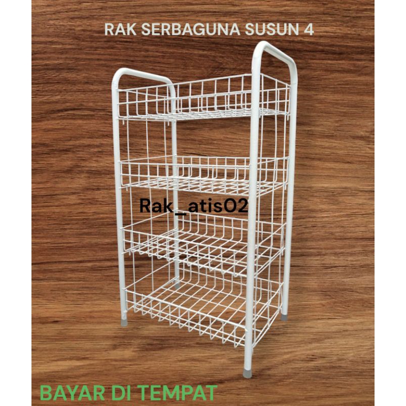 RAK SERBAGUNA SUSUN 4/RAK CHIKI MINI SUSUN 4/RAK TOKO
