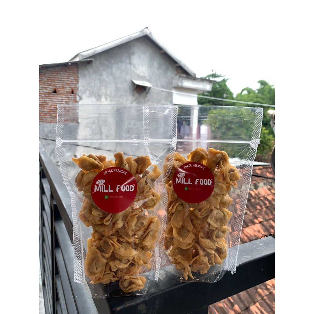 

MILL FOOD - Pangsit Isi Abon Kemasan 160gr