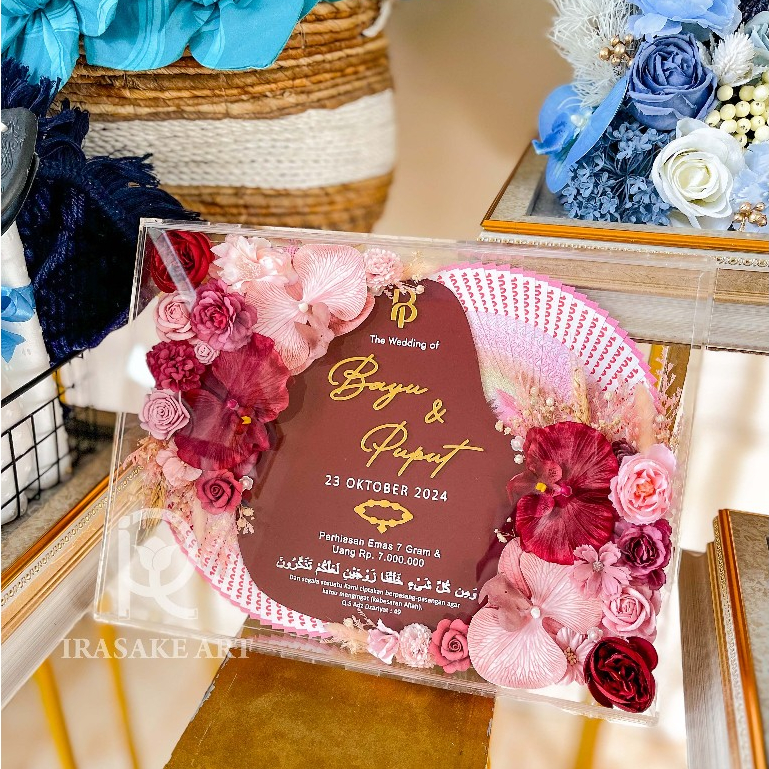 MAHAR AKRILIK CUSTOM 30x40 MAHAR CLEAR ACRYLIC