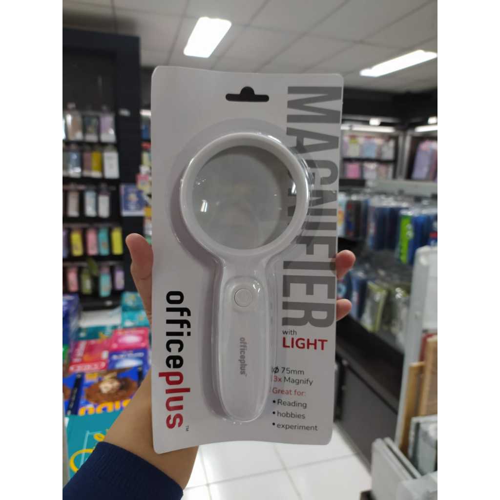 

Gramedia Kediri-OFFICE-P MAGNIFIER 75MM LIGHT WHITE