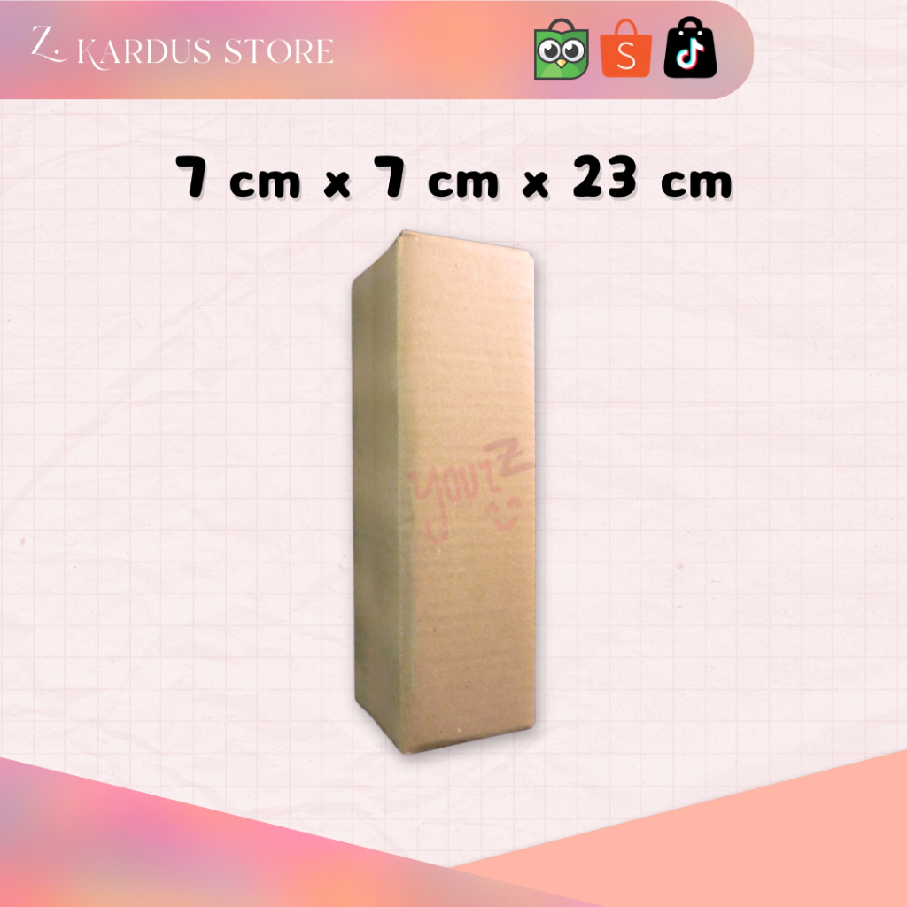 

Kardus Sedang | Kardus Packing | Kardus Paket ukuran | Kardus ukuran 7 cm x 7 cm x 23 cm