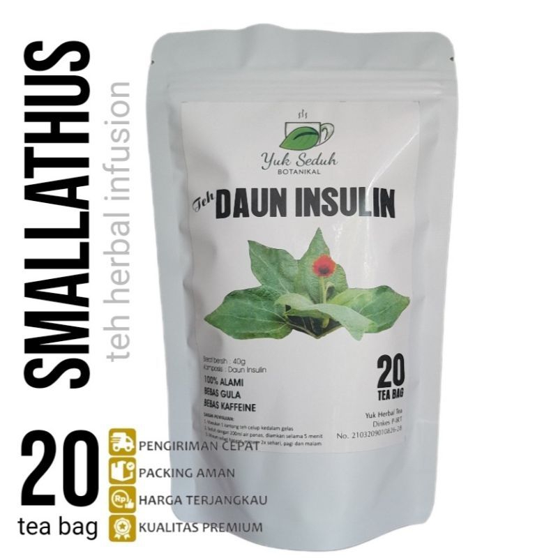 

Teh Daun Insulin (Yakon) Untuk Diabetes Isi 20 Tea Bag