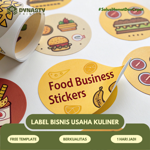 

Cetak Stiker Logo Label Usaha Kuliner Berbahan Chromo - Free Template/Desain Sendiri