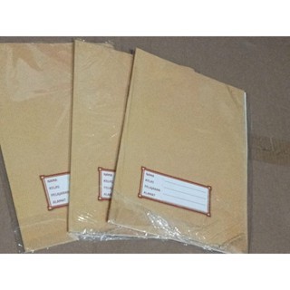 

Jenia - Sampul Buku Padi Polos / Coklat Nama Boxy 20lbr