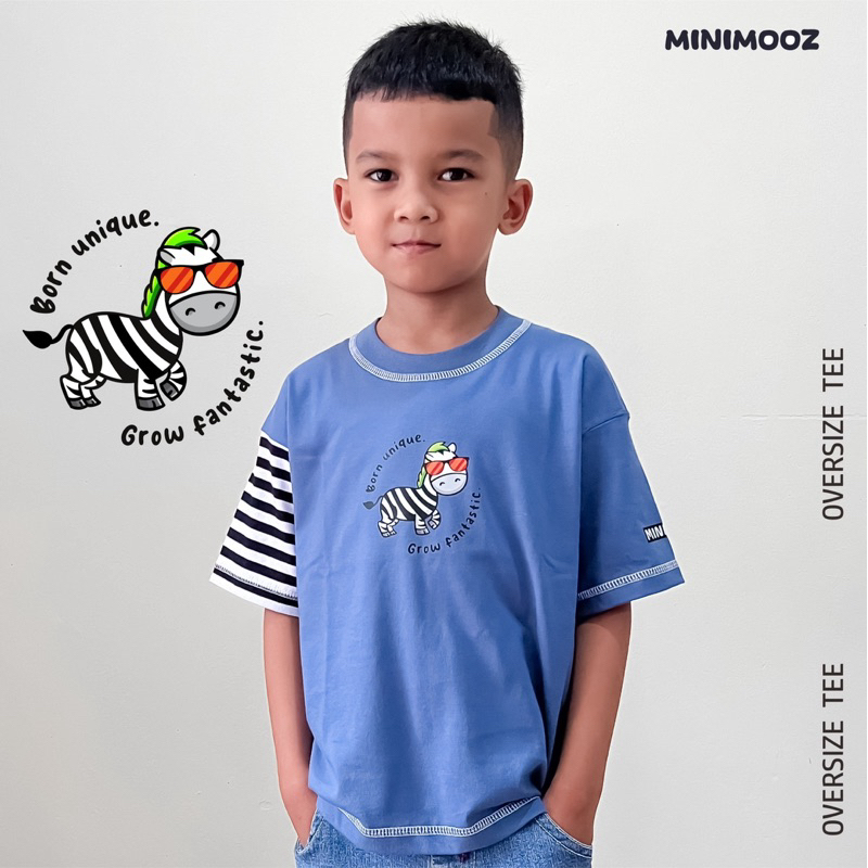 MINIMOOZ Unique | Kaos Anak Oversize