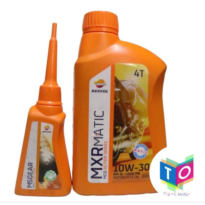 Repsol MXR Matic 10W-30 0,8L Oli Mesin Repsol Matic + Girbok Repsol