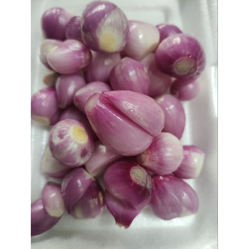 

bawang merah kupas 100gram