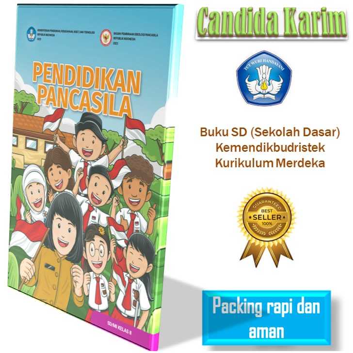 Buku Siswa PPKN SD Kelas 2 Pendidikan Pancasila Isi Berwarna Kurikulum Merdeka