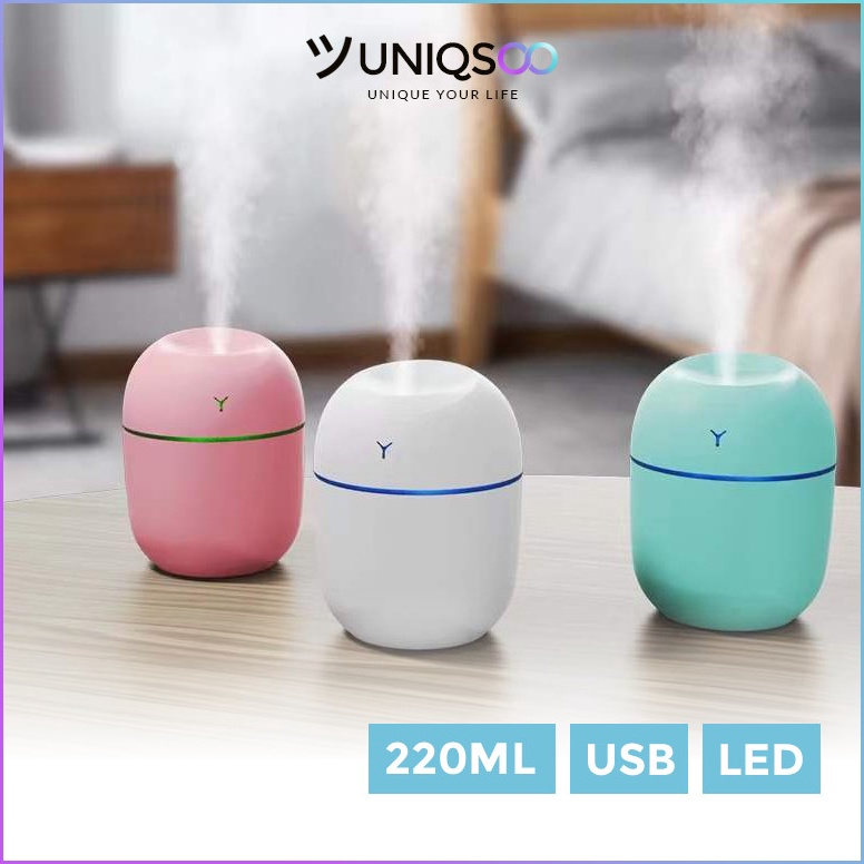 Action Now UNIQSOO Humidifier Diffuser USB Mini Air Purifier Aromatherapy Essential Oil Difuser Souv