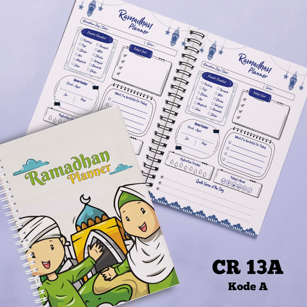 

Artomaringi Buku Catatan Ramadhan Planner Puasa Planner Kode CR013