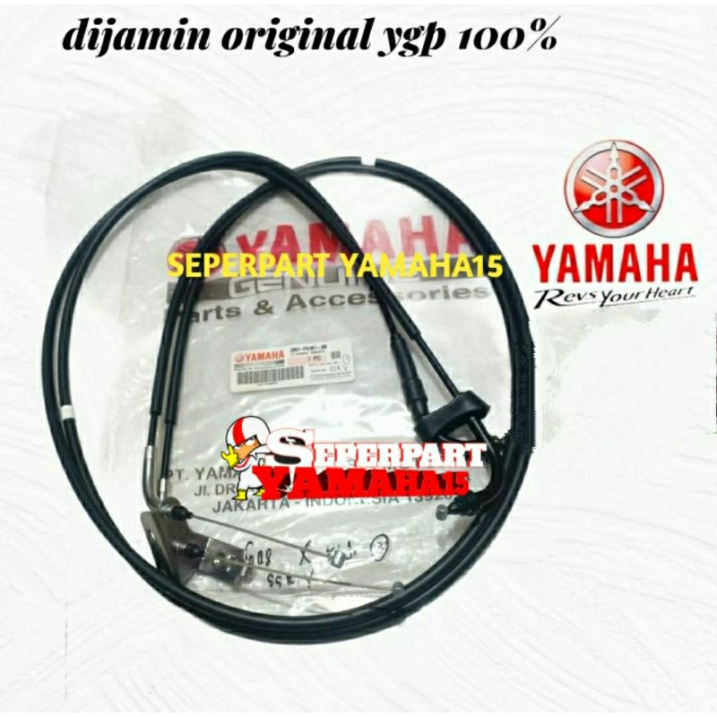 KABEL TALI GAS XRIDE X-RIDE 115 ORIGINAL YGP GENUINE PARTS