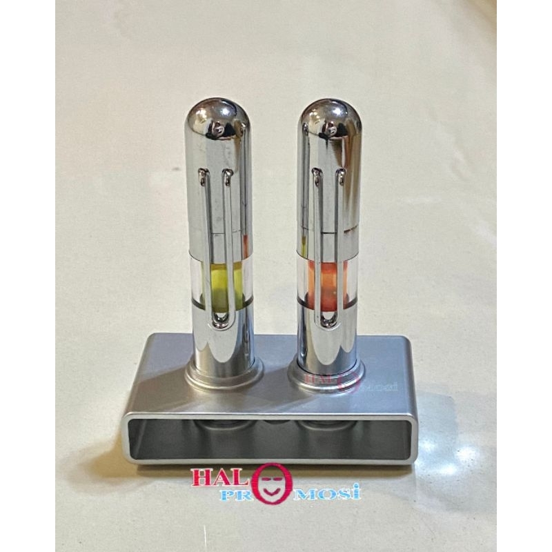 

Halo Promosi - Highlighter Desk Set / Penanda Warna Premium Set 2 Pcs Anti Kering