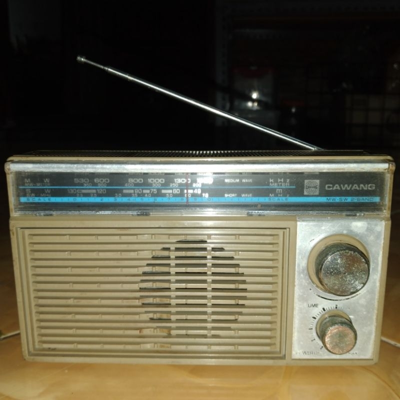 Radio CAWANG JADUL,ORYGINAL Nyala SW-MW