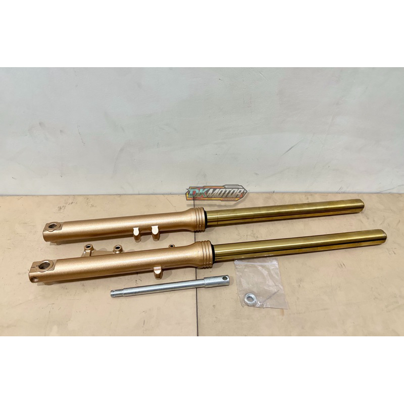 As Bottom Shock Skok Depan Ninja RR Import Gold As Gold