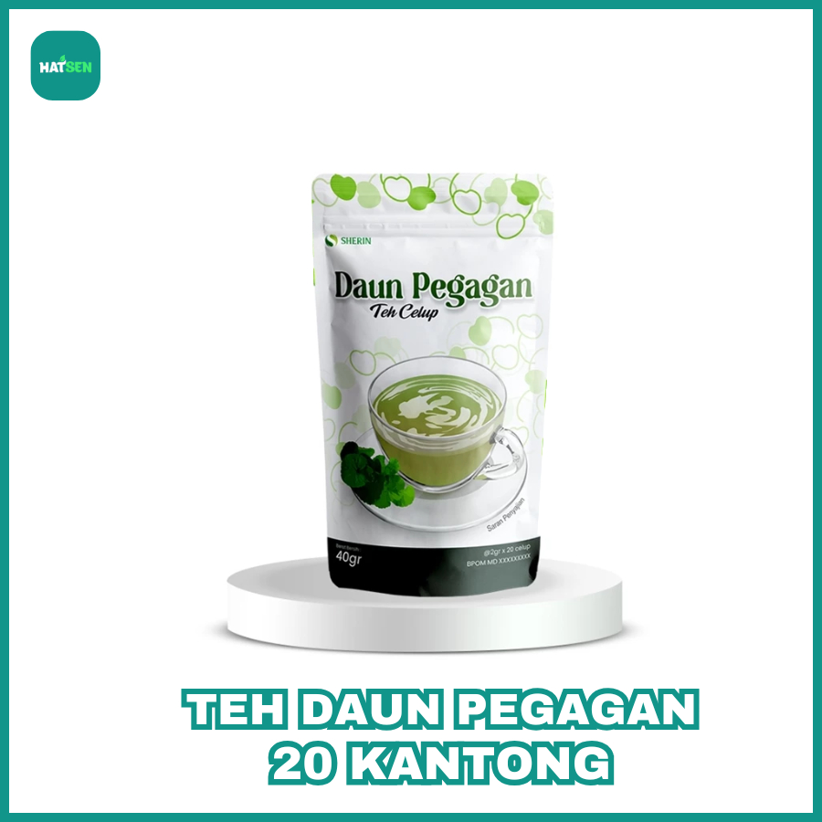 

Teh Daun Pegagan SHERIN 1 pouch 20 kantong