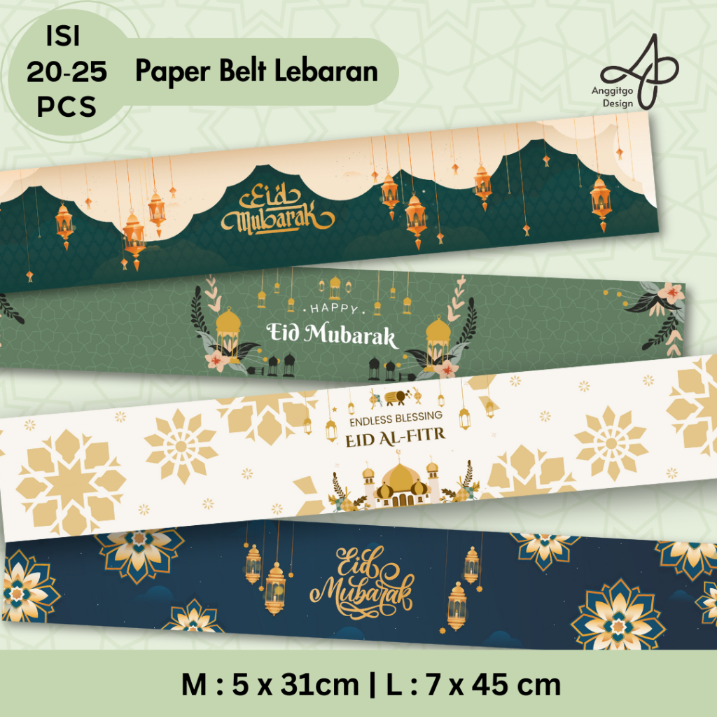 

Paper Belt Lebaran Paper Sleeve Idul Fitri Paper Toples Kue Kering Paper Hampers