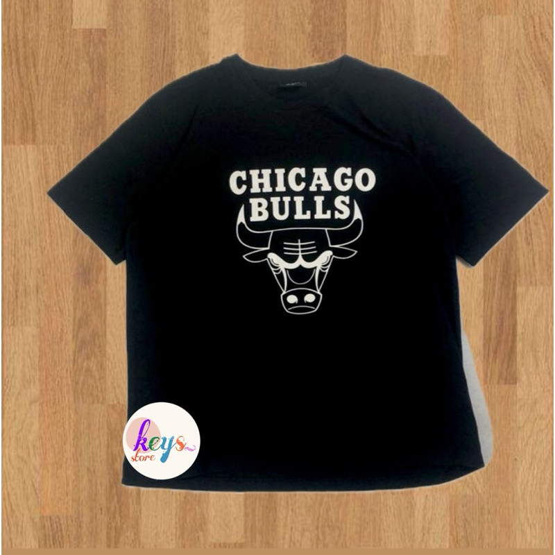 (FREE PAPPER BAG) KAOS BULLS KAOS NBA BULLS KAOS CHICAGO BULLS BANTENG