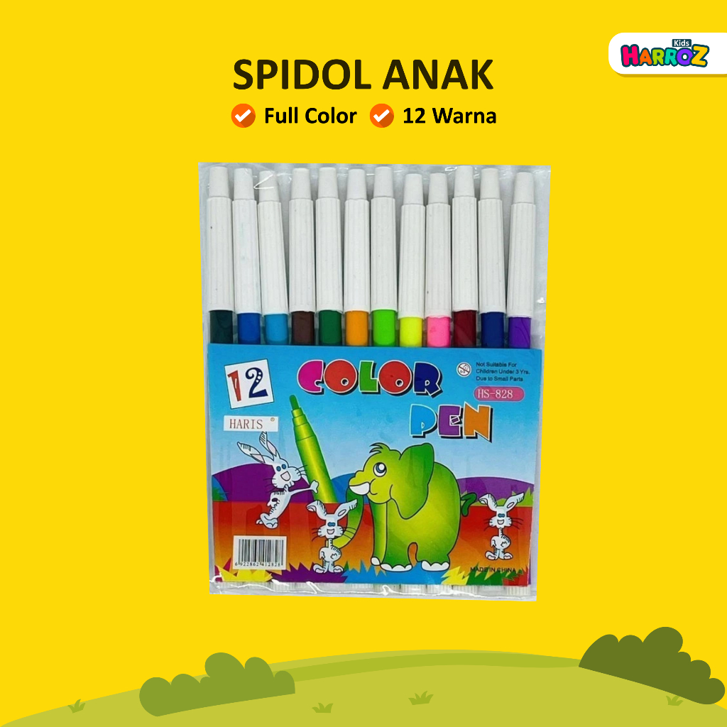 

Spidol Kecil 12 Warna Colouring Marker Pencil Spidol Warna Warni