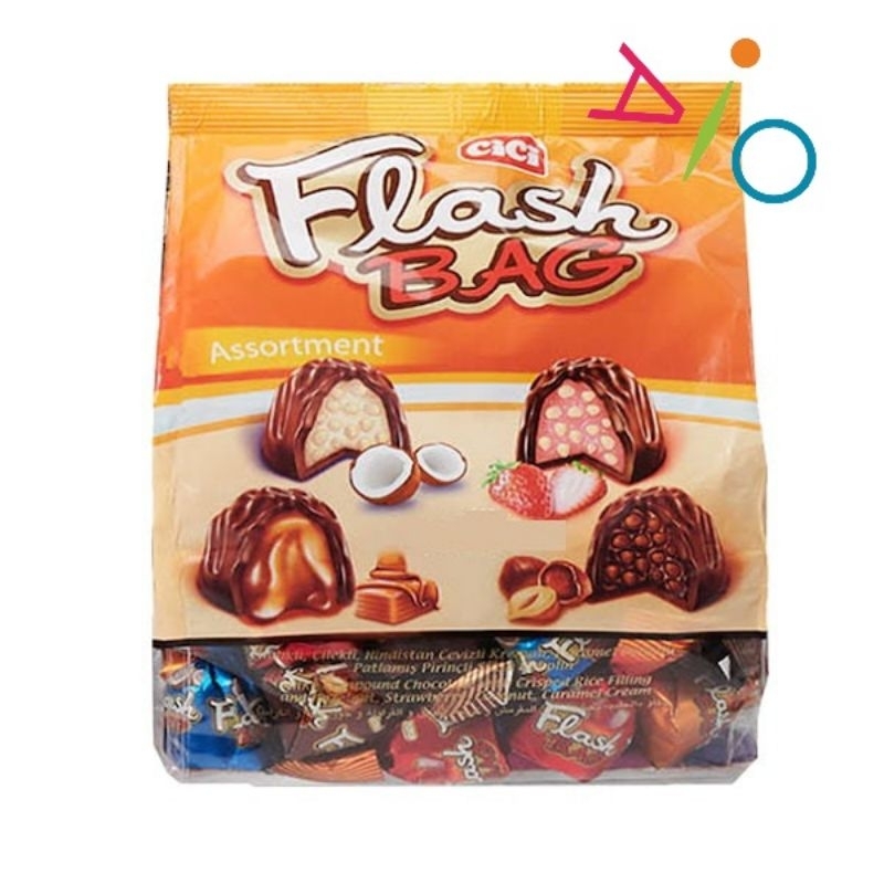 

Elvan Truffle Cici Flash Bag | Coklat Turki Assortment 300g