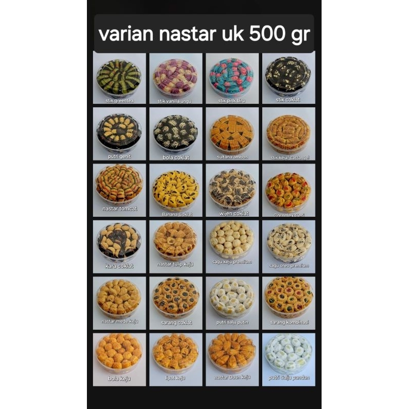 

KUE KERING VARIAN NASTAR, KUE HARI RAYA