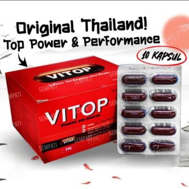 Vitop thai vitamin obat ayam laga