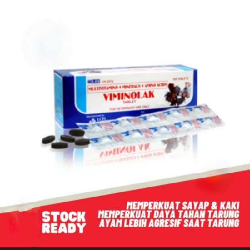 VIMINOLAK VITAMIN OBAT AYAM PILIPHINS /BANGKOK