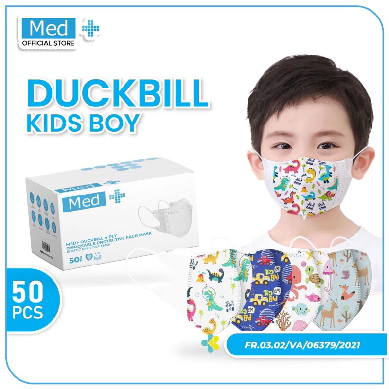 Med Duckbill Kids Boy Masker Anak