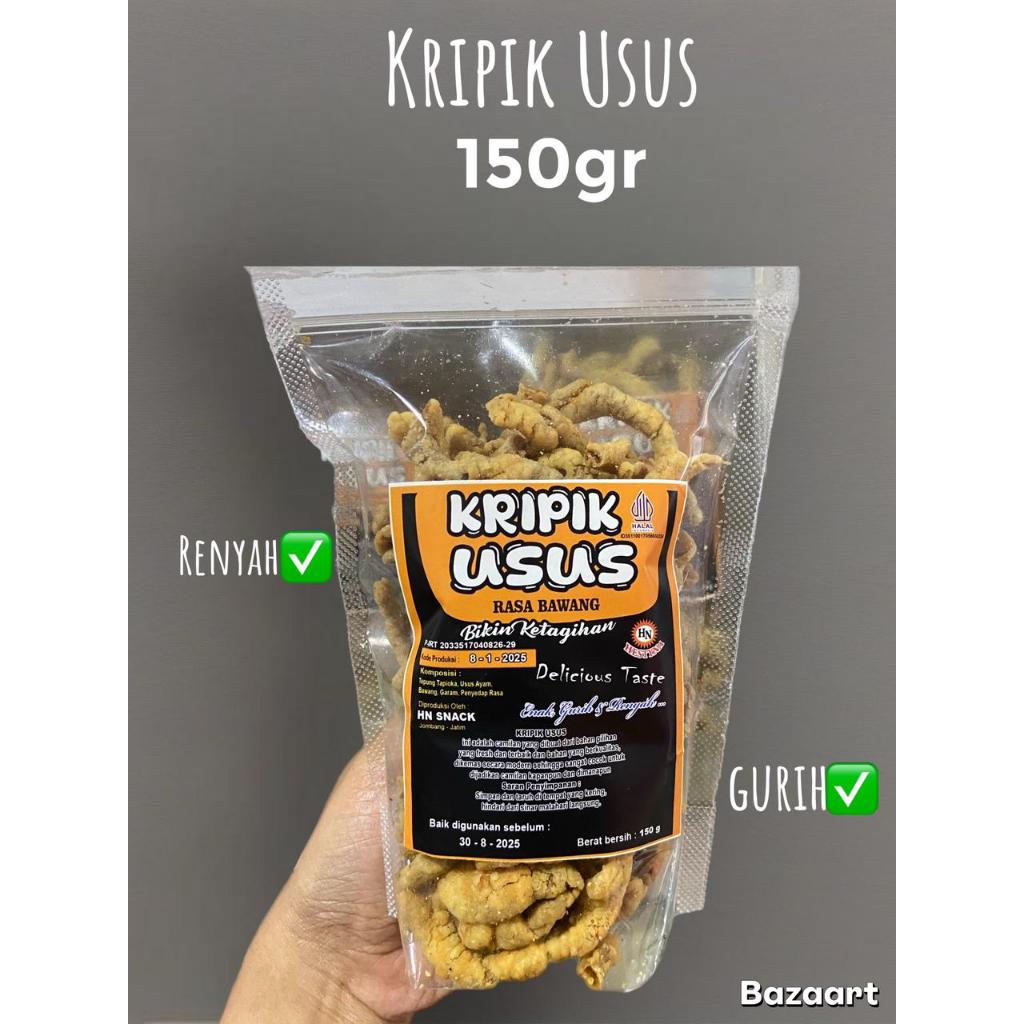 

KRIPIK USUS PREMIUM 150 - 200 Gram