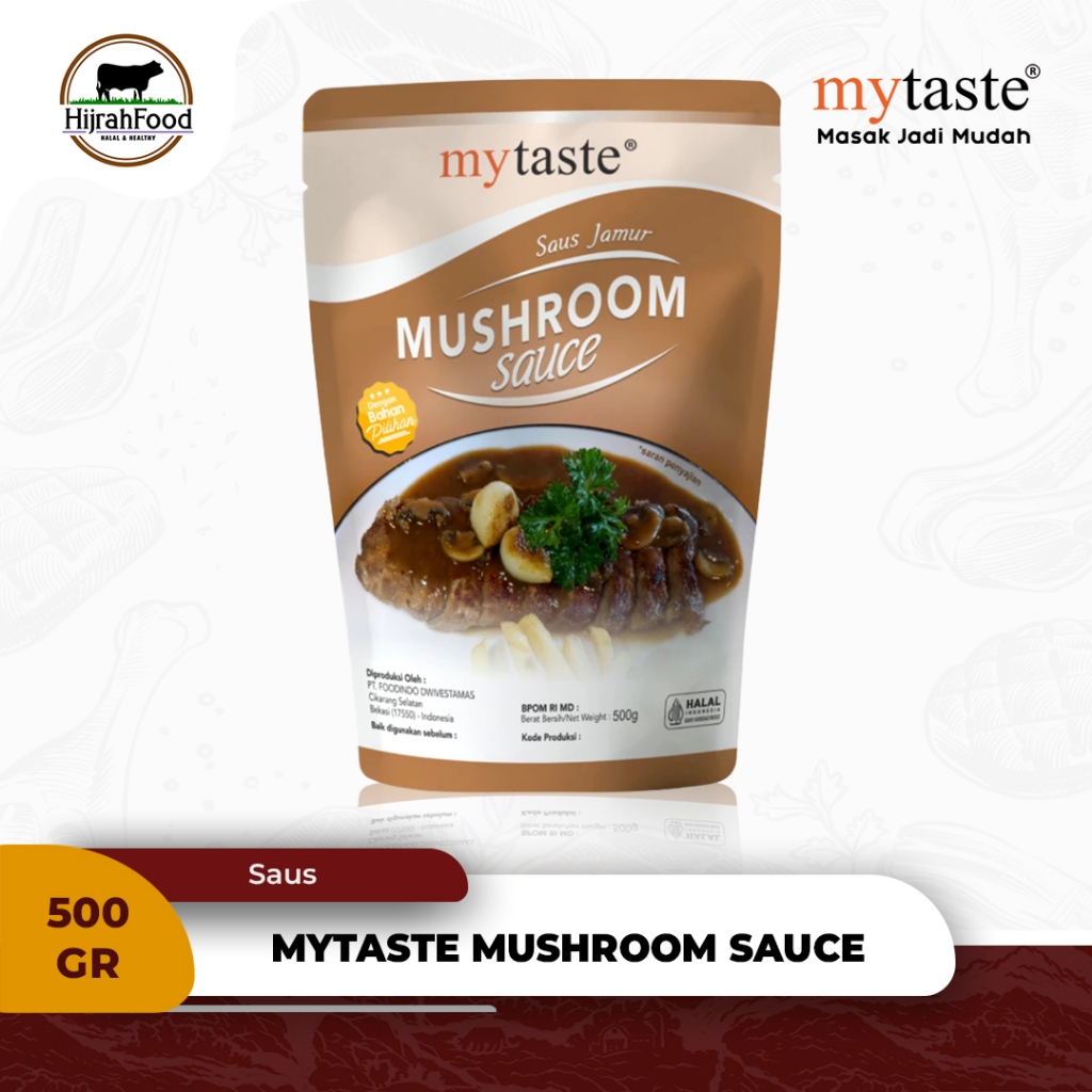 

MyTaste Mushroom Sauce / Jamur (Qty. 500 gr)