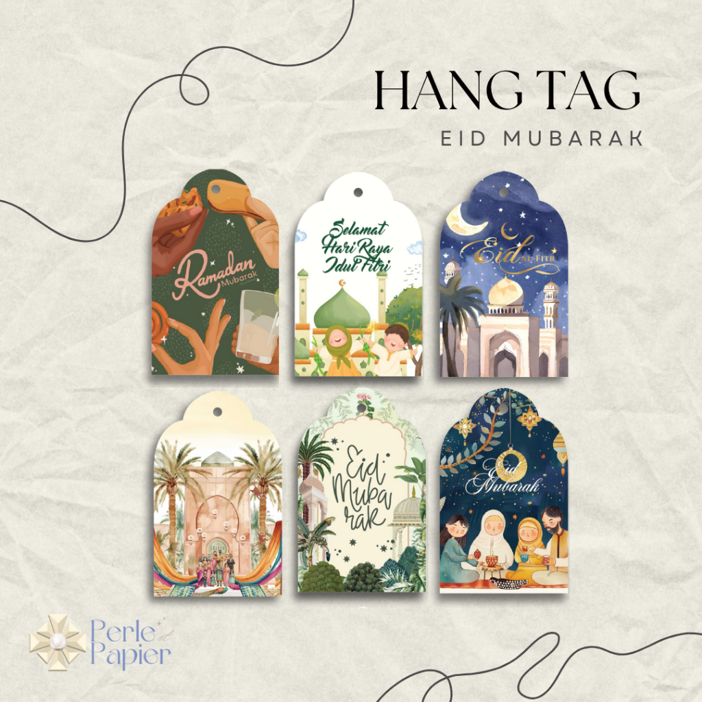 

Hang Tag Lebaran / Idul Fitri / Eid Mubarak (Isi 10 pcs)