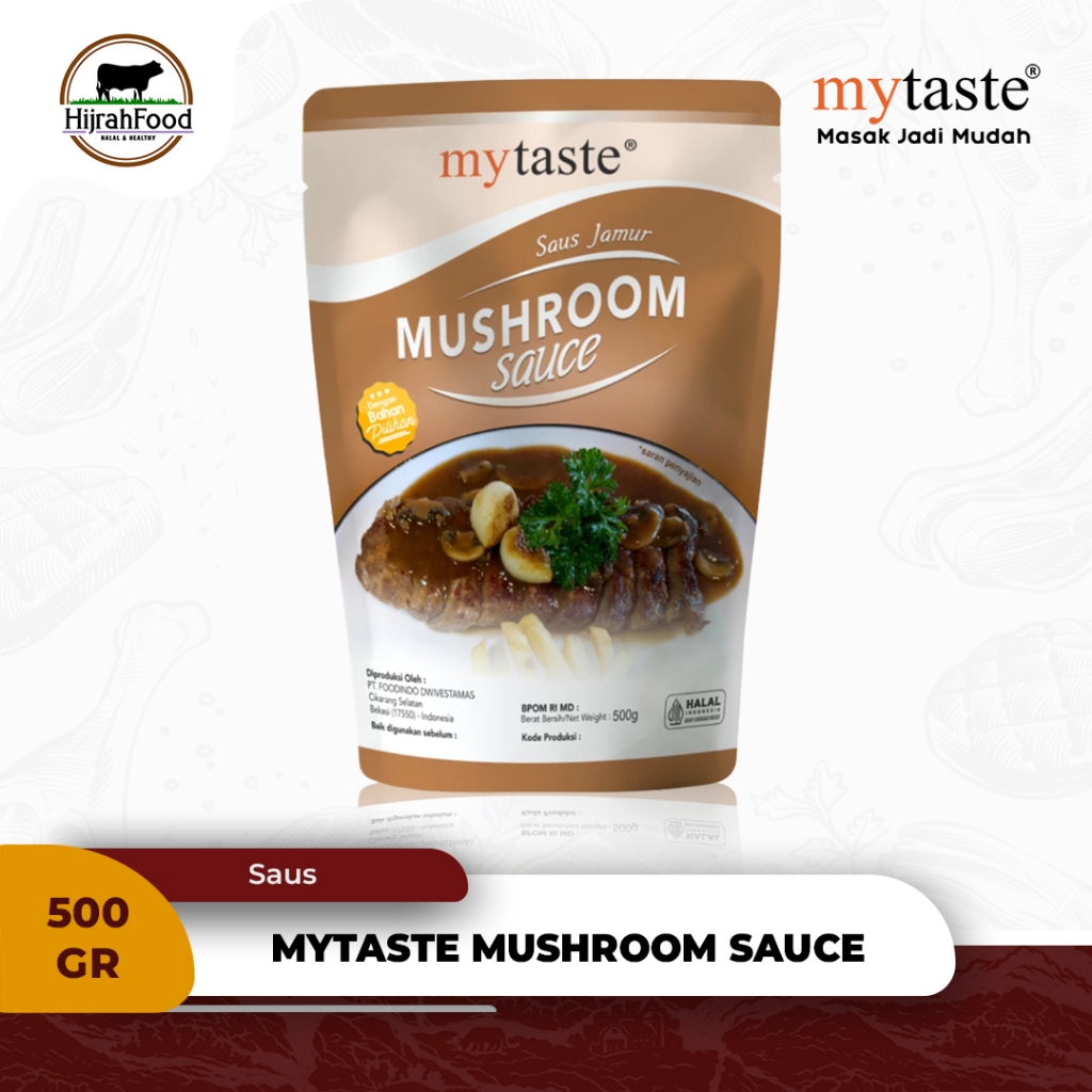 

MyTaste Mushroom Sauce | Saus Jamur (500 gram)