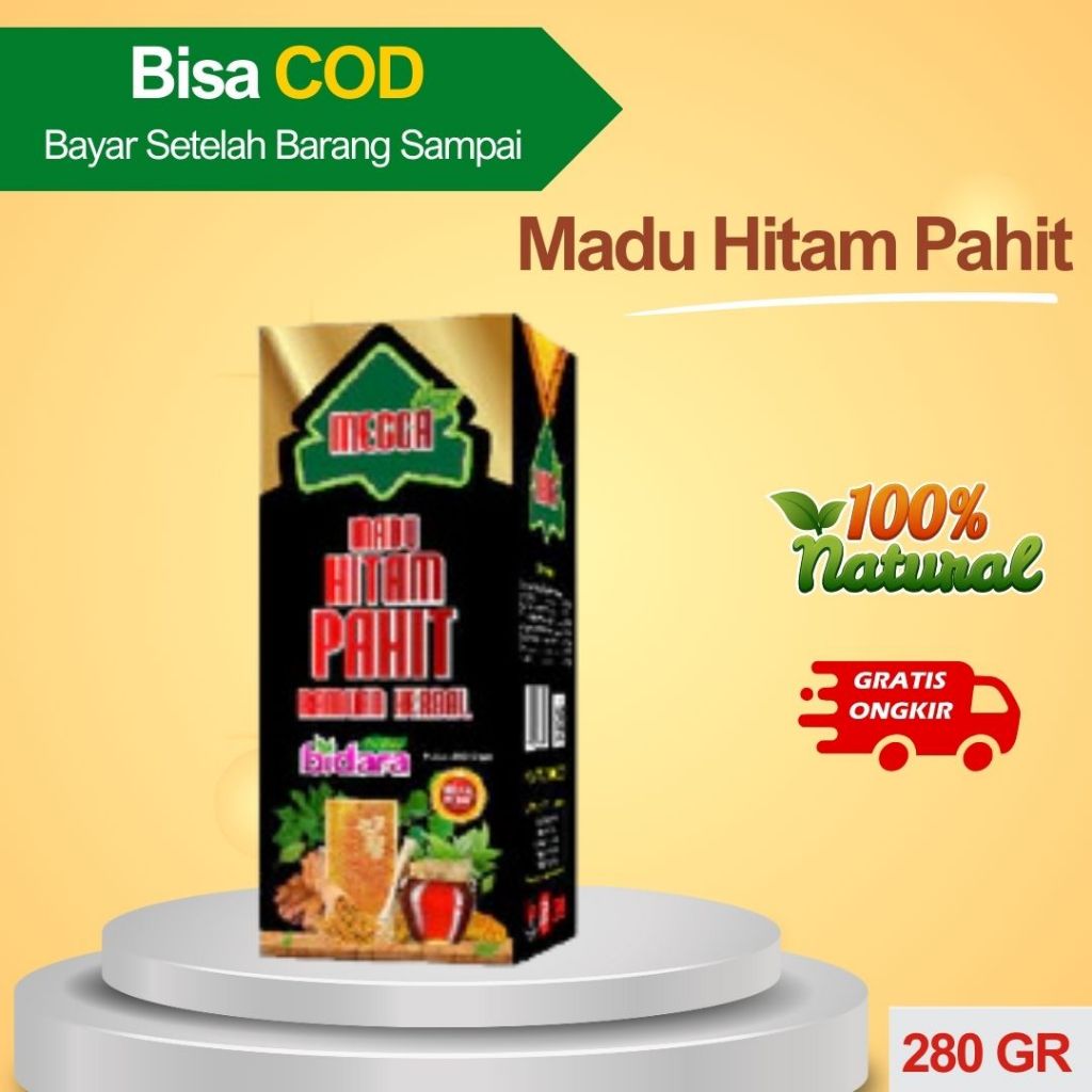 

Madu Hitam Pahit PROMO CUCI GUDANG - 280 GR