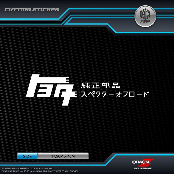 Sticker Cutting Toyota Vintage Kanji japan Jdm Stiker Kaca Body Mobil