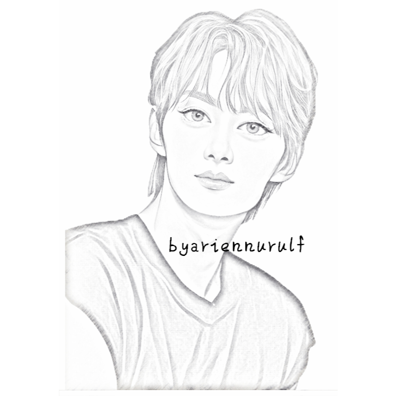 

Coloring Page Kpop SEVENTEEN