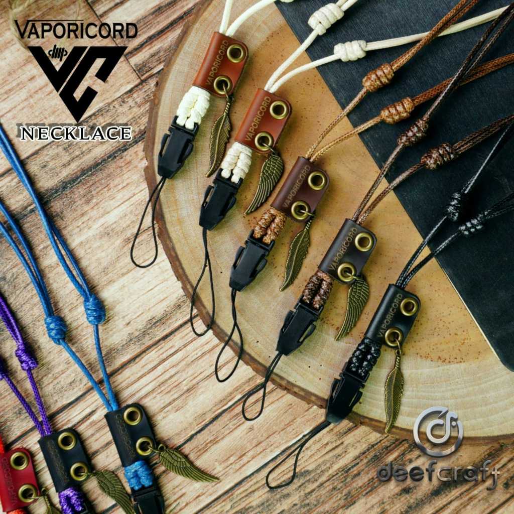 

Tali gantungan unik versi V-1 free 3 karet o-ring / tali gantungan (necklace) model paracord / kalung unik / gantungan id card.....dll
