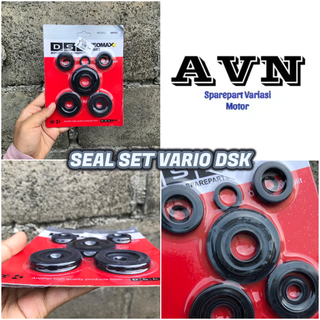 SEAL SIL SET VARIO BEAT SCOOPY DSK || SIL SET SEAL KOMPLIT VARIO FI BEAT SCOOPY FI MERK DSK