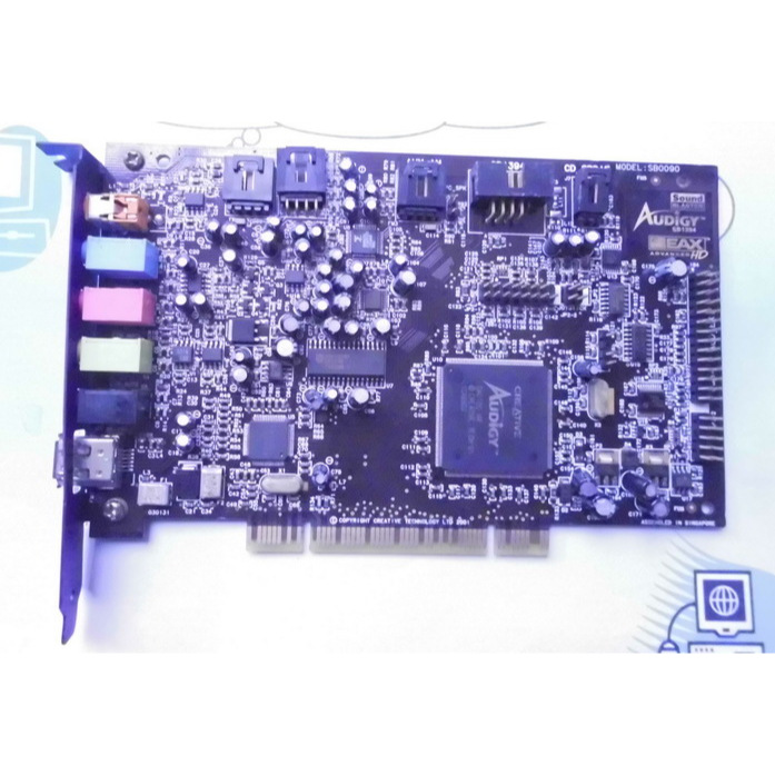 Sound card Creative Blaster Audigy EAX Advance HD SB1394 5.1 pci