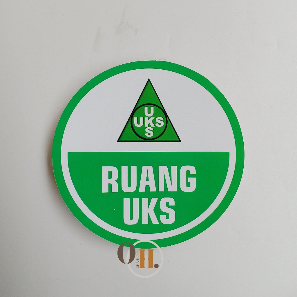

Stiker ruang UKS - Stiker nama ruang - Stiker vinyl - Laminasi glossy