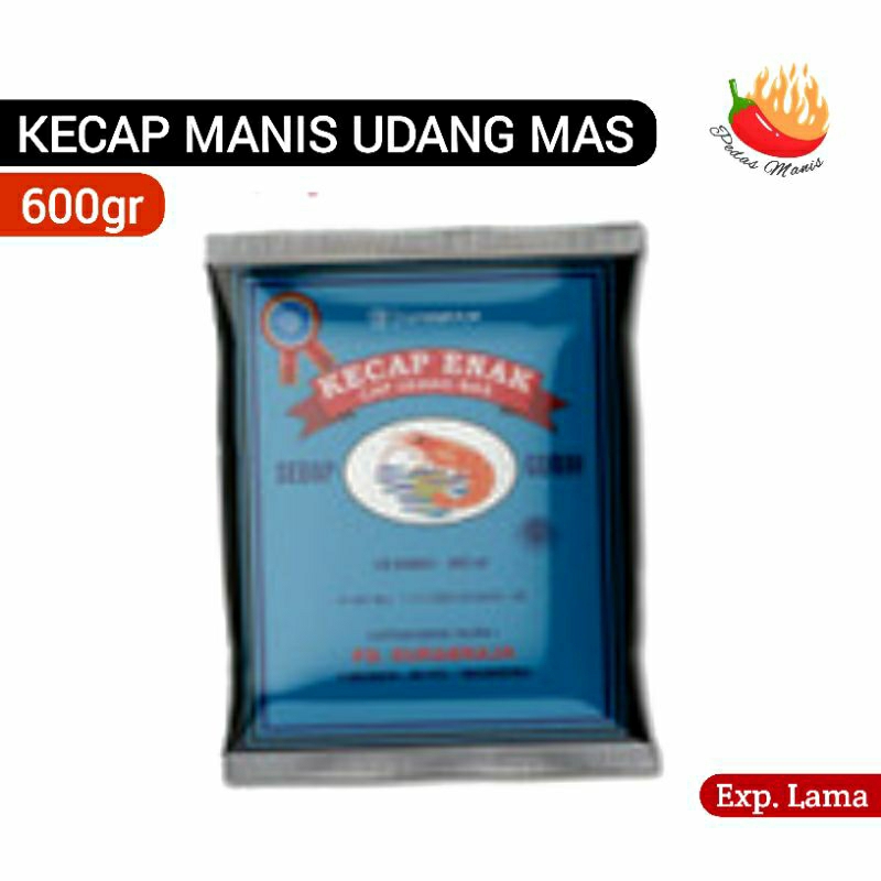 

Kecap Manis Udang Biru Surabrja Kemasan 600 gram