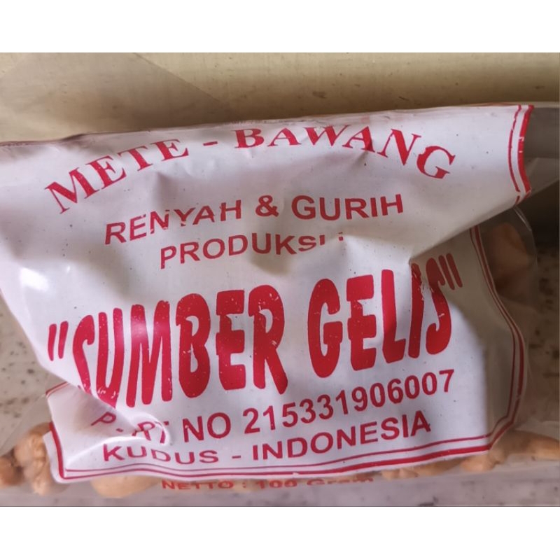 

Kacang mete Sumbergelis