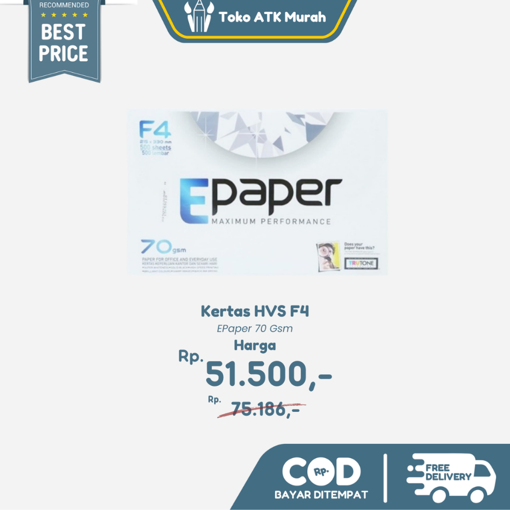 

Kertas HVS F4 70 gsm - EPaper