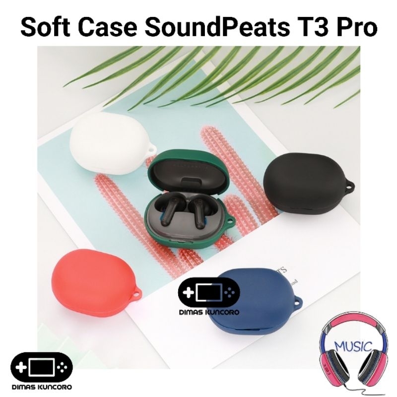 Soft Case SoundPeats T3 PRO silicone silikon t3pro anc cover protector nc